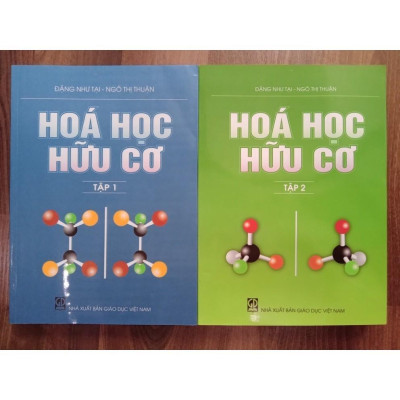 Sách - Combo Hóa Học Hữu Cơ Tập 1 + 2 - NXB Giáo Dục - HV