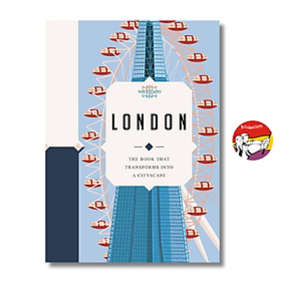 Sách - Paperscapes: London: The book that transforms into a cityscape by Sandra Lawrence