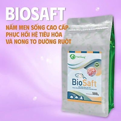 BIOSAFT - Nấm men sống cao cấp, phục hồi hệ men tiêu hóa và nong to đường ruột