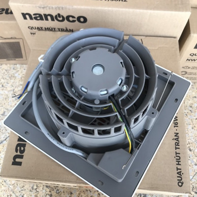 Quạt Thông Gió Âm Trần Không Ống Dẫn Nanoco NCV1520 - Hàng Chính Hãng