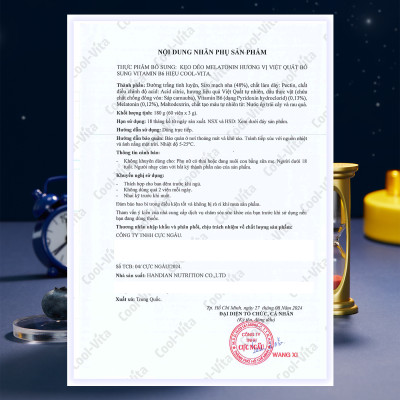 Combo 3 Hộp Kẹo Dẻo Melatonin Hỗ Trợ Giấc Ngủ Ngon Sleep Well Gummies Hỗ Trợ Giảm Căng Thẳng Kết Hợp Vitamin B6 Coolvita