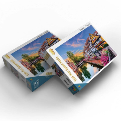 Bộ Tranh Ghép Hình Minh Châu - 60 x 80 cm (1500 Mảnh Ghép) - Colmar France