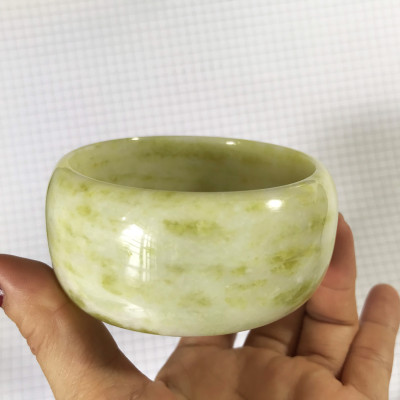 Vòng tay serpentine bản hẹ nhiều size từ 5.0 cm đến 6.5cm) cho nam và nữ (cao 3cm) màu vàng cho mệnh Thủy và Kim