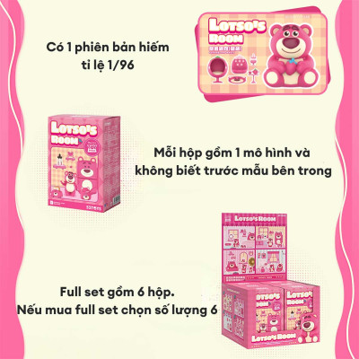 52Toys Căn Phòng Của Gấu Lotso (Sản phẩm có mẫu ngẫu nhiên)