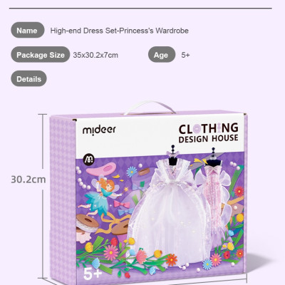 Bộ Đồ Chơi Thiết Kế Thời Trang Mideer Clothing Design House