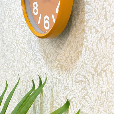 Đồng hồ Rhythm CMG890GR14- Kt 18.0 x 4.4cm, 240g. Vỏ nhựa. Dùng Pin.