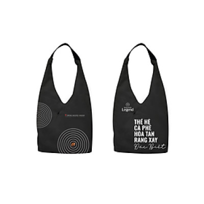 (Hàng tặng không bán) Túi vải đặc biệt Trung Nguyên Legend 2025 - Màu đen