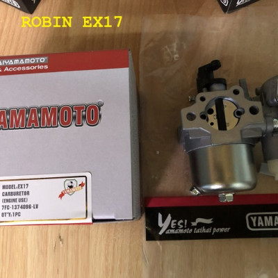 Bình xăng con, chế hòa khí  Robin EX17 EX13 EX21