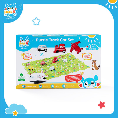 Đồ Chơi Xếp Hình Đường Ray Xe Chạy Cho Bé Peek A Boo PAB052