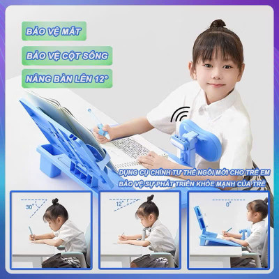 Bàn Học Thông Minh Chống Gù, Chống Cận, Chống Ngủ Gật – Ngăn Ngừa Cận Thị, Gù Lưng Hiệu Quả