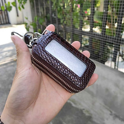 Móc khóa Ô tô da cá sấu 