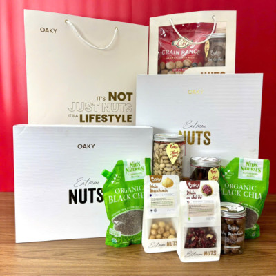 [SET QUÀ TẶNG 20/10] Hạt Dinh Dưỡng Nhập Khẩu Oaky Tặng Bạn Gái, Mẹ, Cô Giáo - #4 Hài Hoà Thanh Lịch