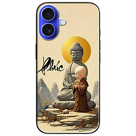 Ốp lưng dành cho Iphone 16 - 16 Plus - 16 Pro - 16 Pro Max - Chú Tiểu Phúc Nâu - Hàng Chính Hãng