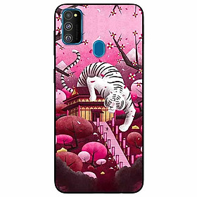 Ốp lưng dành cho Samsung M30s mẫu Thần Hổ Trắng
