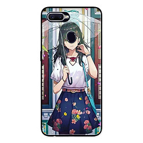 Ốp Lưng in cho Oppo A7 Mẫu Girl Anime 2 - Hàng Chính Hãng