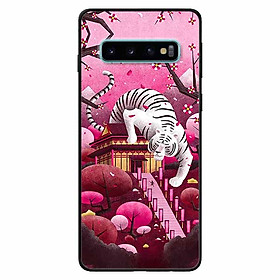 Ốp lưng dành cho Samsung S10 mẫu Thần Hổ Trắng