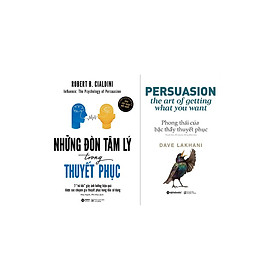 Combo Bậc Thầy Thuyết Phục: Những Đòn Tâm Lý Trong Thuyết Phục + Phong Thái Của Bậc Thầy Thuyết Phục