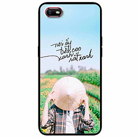 Ốp lưng in cho Oppo A1K Mẫu Lấy Nón