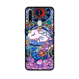 Ốp Lưng in cho Oppo A31 Mẫu 12 Con Giáp Mẹo - Hàng Chính Hãng