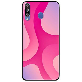 Ốp lưng dành cho Samsung M30 mẫu Họa Tiết Đỏ Cam