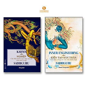 Sách - Nghiệp + Kiến Tạo Bản Thân - Sadhguru - Thái Hà Books
