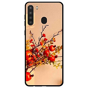 Ốp lưng dành cho Samsung Galaxy A21 mẫu Cây Khô Đỏ