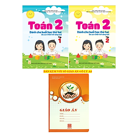 Sách - Combo 2 cuốn Toán 2 Dành cho buổi học thứ hai (Bộ Chân trời sáng tạo)
