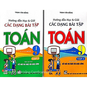 Sách - Combo Hướng dẫn học và giải các dạng bài tập Toán 9/1 (bám sát SGK Kết nối tri thức với cuộc sống) (HA-MK)