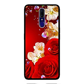 Ốp lưng cho Oppo F11 HOA HỒNG 3 - Hàng chính hãng