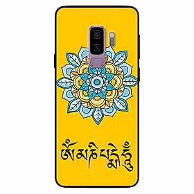 Ốp lưng in cho Samsung S9 Plus Mẫu Om Mani Padme Hum