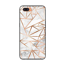 Ốp Lưng Dành Cho Oppo A12e mẫu NỀN ĐÁ HOA 10 - Hàng Chính Hãng