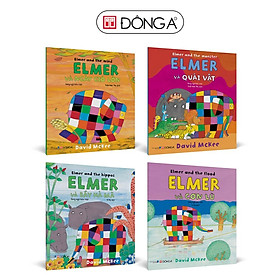 Sách - Combo 4 cuốn Elmer (Song ngữ Anh - Việt) - Đông A