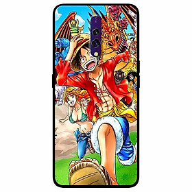 Ốp lưng dành cho Oppo K3 mẫu Mũ Rơm Áo Đỏ