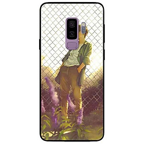 Ốp lưng in cho Samsung S9 Plus Mẫu Boy Suy Tư