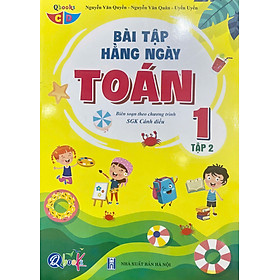 Bài tập hằng ngày Toán 1 tập 2 - Biên soạn theo chương trình SGK Cánh diều