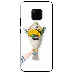 Ốp lưng in cho Huawei Mate 20 Pro Mẫu Bó Hoa Hướng Dương