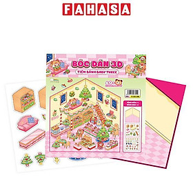 Sách - Bóc Dán 3D - Tiệm Bánh Baby Three