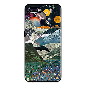 Ốp Lưng in cho Oppo F9 Mẫu Vũ Trụ Nhiều Người - Hàng Chính Hãng