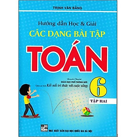 Sách - Hướng dẫn học và giải các dạng bài tập Toán 6 Tập 2