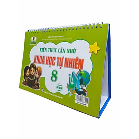 Bộ Lịch Kiến Thức Cần Nhớ Khoa Học Tự Nhiên 8 (Dùng Chung Các Bộ SGK Hiện Hành) - HA