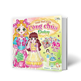 Sách thời trang Công chúa - Sách bóc dán sticker cho bé gái
