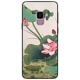 Ốp lưng in cho Samsung S9 Mẫu Sen Vươn Lên