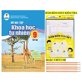 Sách - Vở Bài Tập Khoa Học Tự Nhiên Lớp 9 - tập 2 (Cánh Diều)