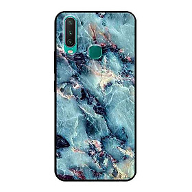 Ốp Lưng in cho Vivo Y17 Mẫu Nền Đá Hoa 5 - Hàng Chính Hãng