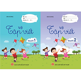 Sách - Combo 2 cuốn - Vở Tập Viết  Cánh Diều - Quyển 1 & Quyển 2