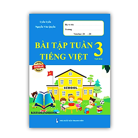 Sách - Bài Tập Tuần Tiếng Việt 3 - tập 2