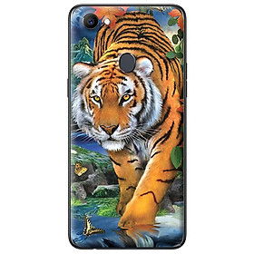 Ốp lưng cho Oppo F7 mẫu hổ 206 - Hàng chính hãng