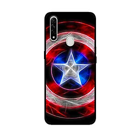 Ốp Lưng in cho Oppo A31 Mẫu Khiên Đội Trưởng 1 - Hàng Chính Hãng