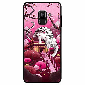 Ốp lưng dành cho Samsung A8 Plus mẫu Thần Hổ Trắng