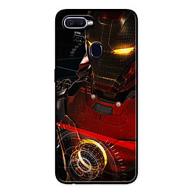 Ốp Lưng in cho Oppo F9 Mẫu Người Sắt Mắt Vàng - Hàng Chính Hãng